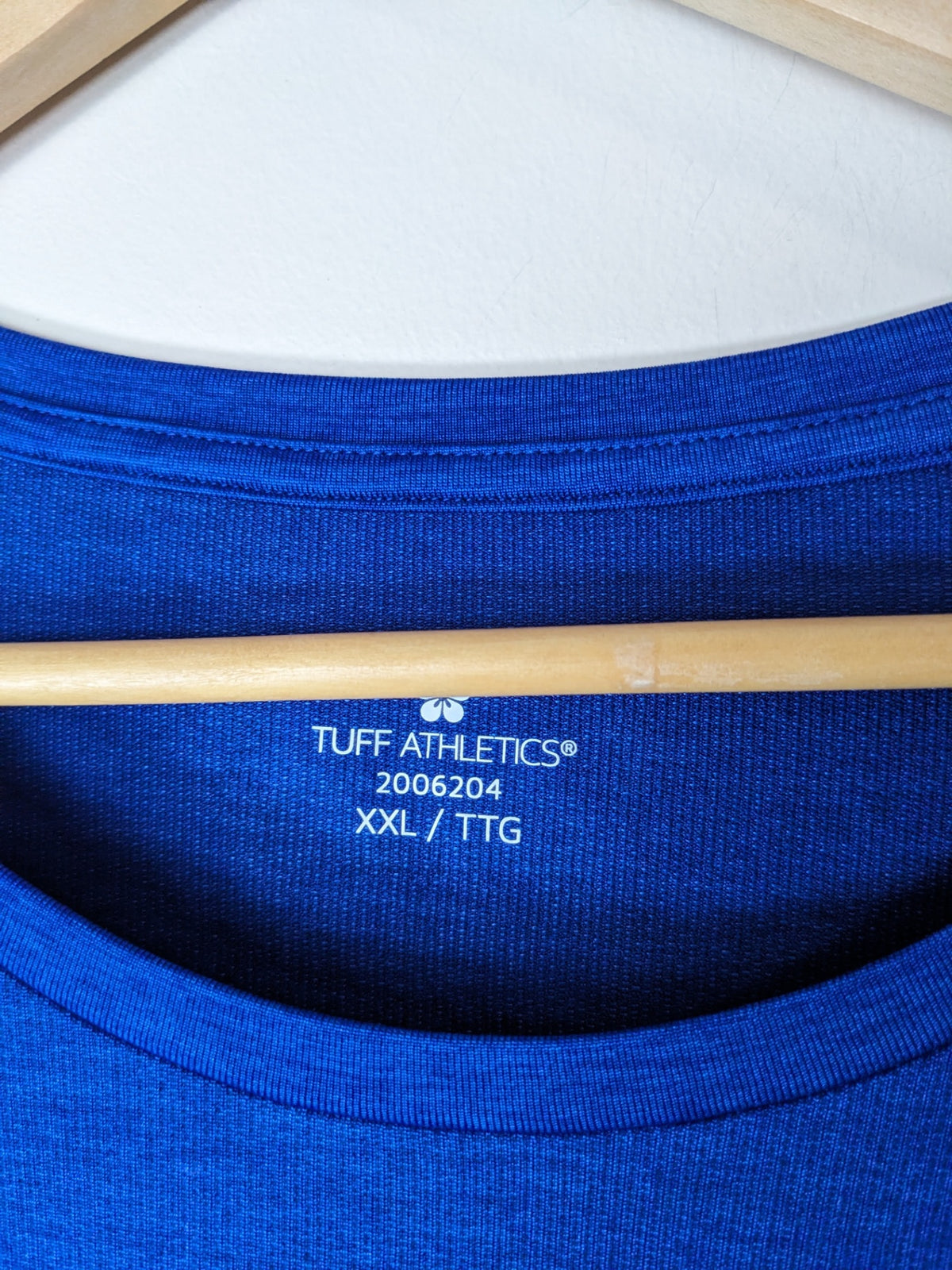 TUFF ATHLETICS Blue Long Sleeve - XXL
