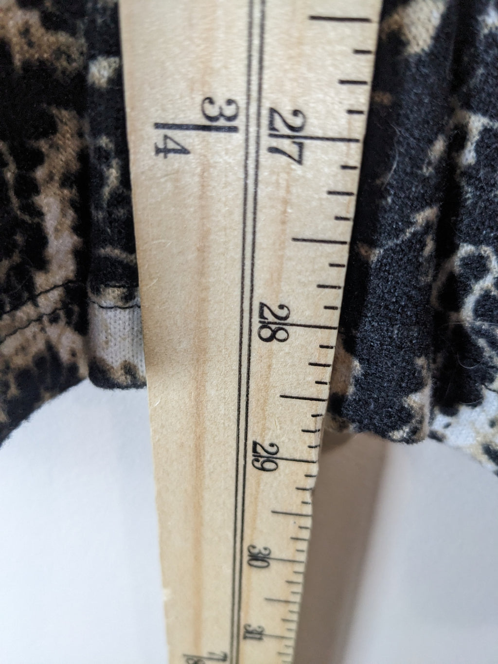 ALIA Animal Print Long Sleeve - XL