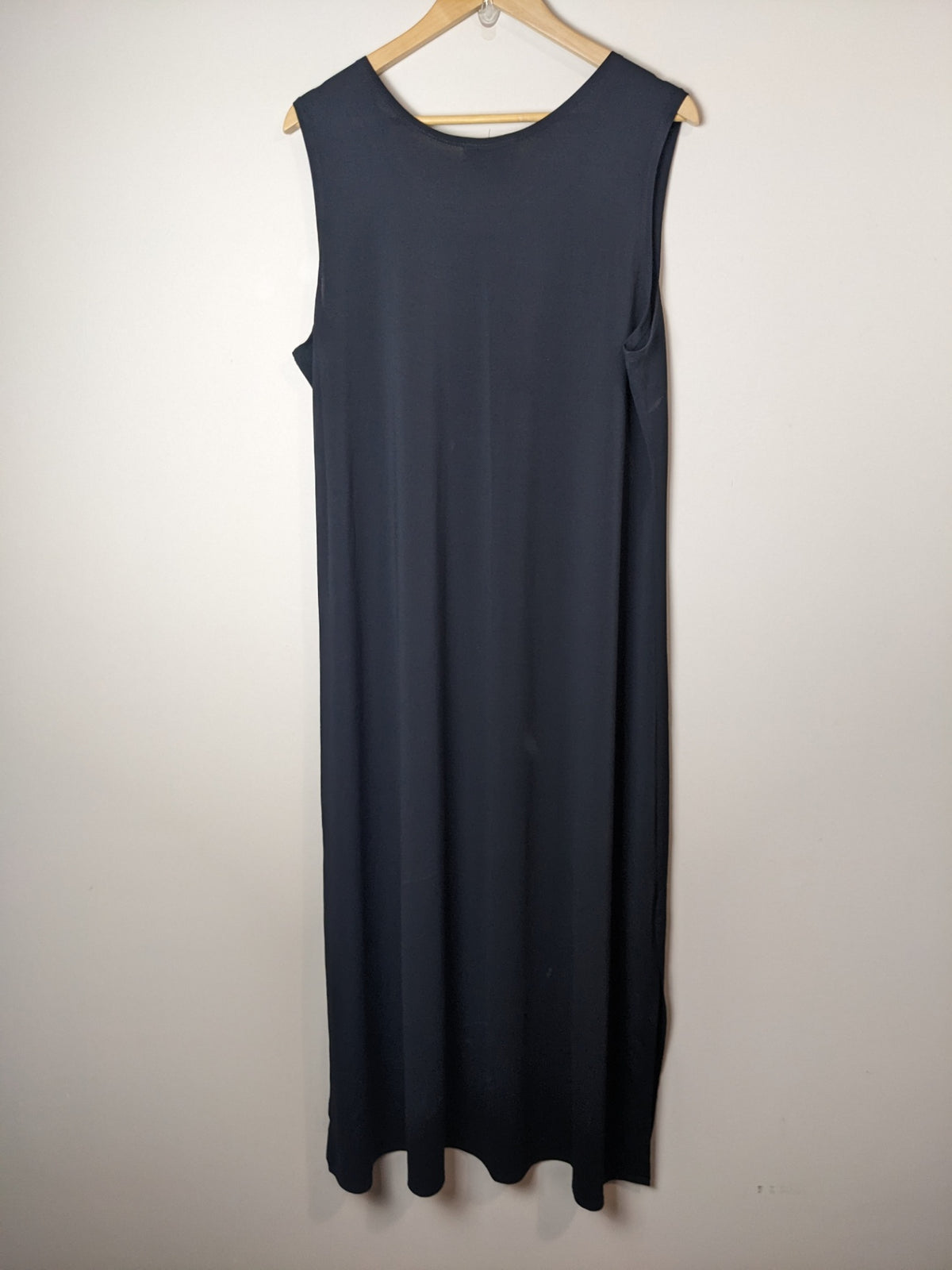 Papillon Black Sleeveless Maxi Dress - XXL