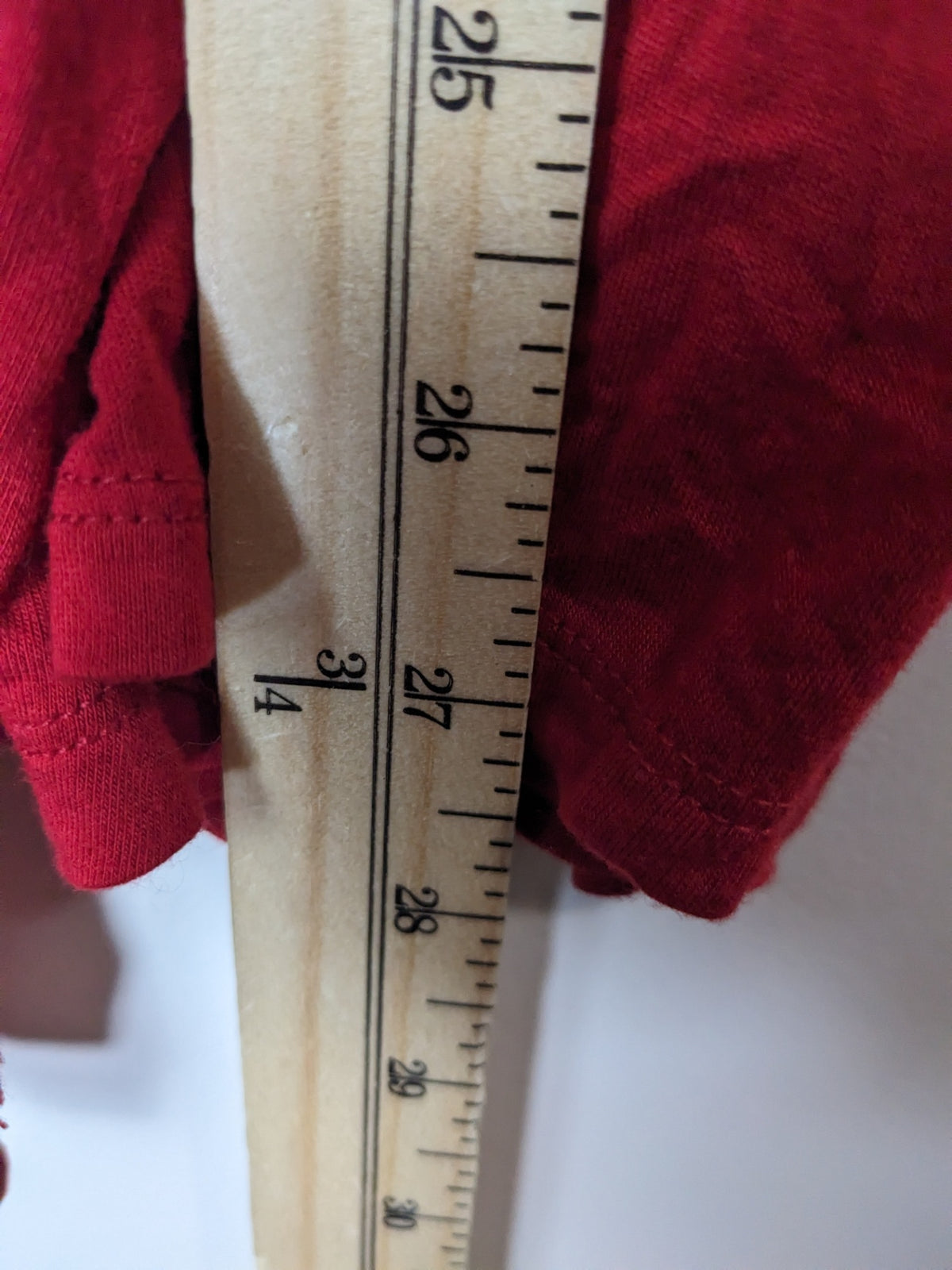 AMANDA GREEN Red Front Tie Long Sleeve - XXL