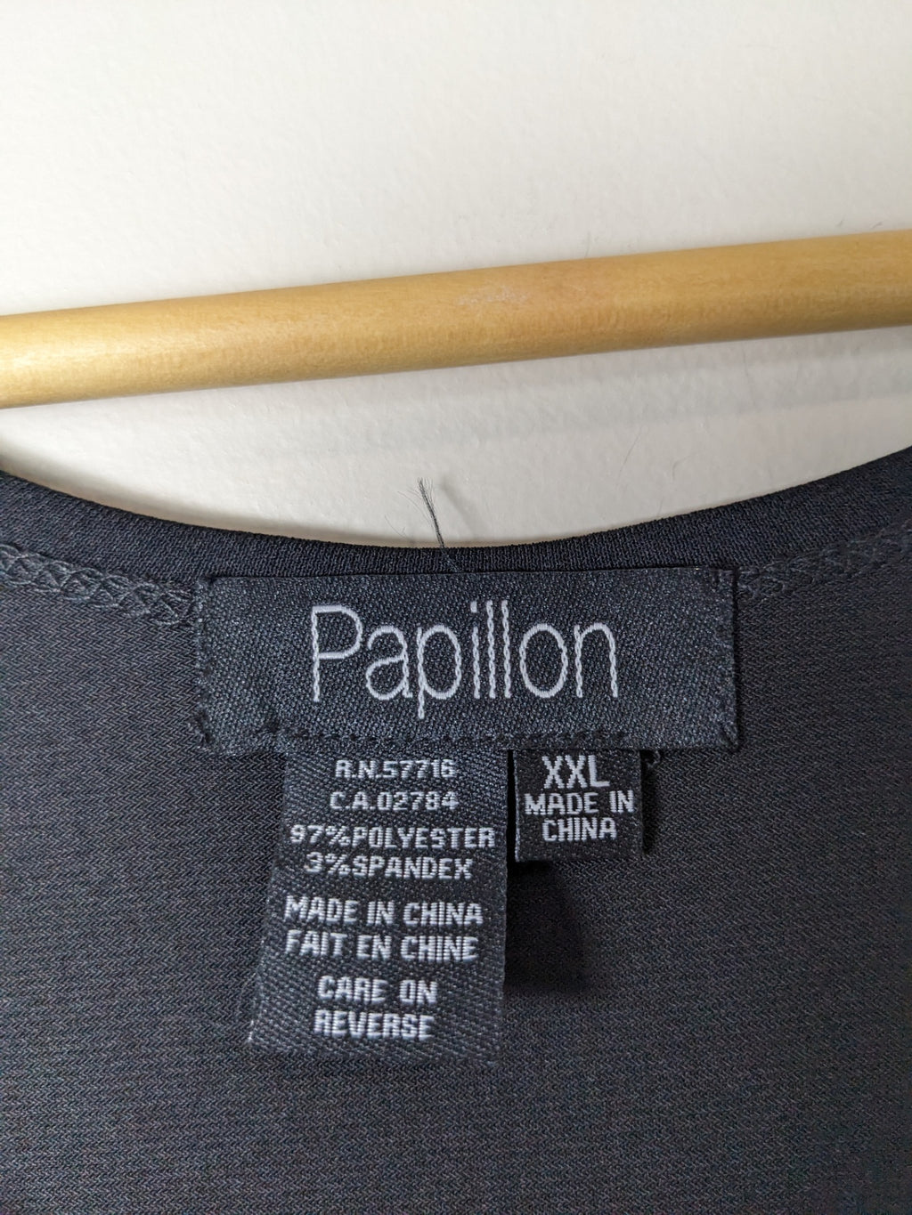 Papillon Black Sleeveless Maxi Dress - XXL