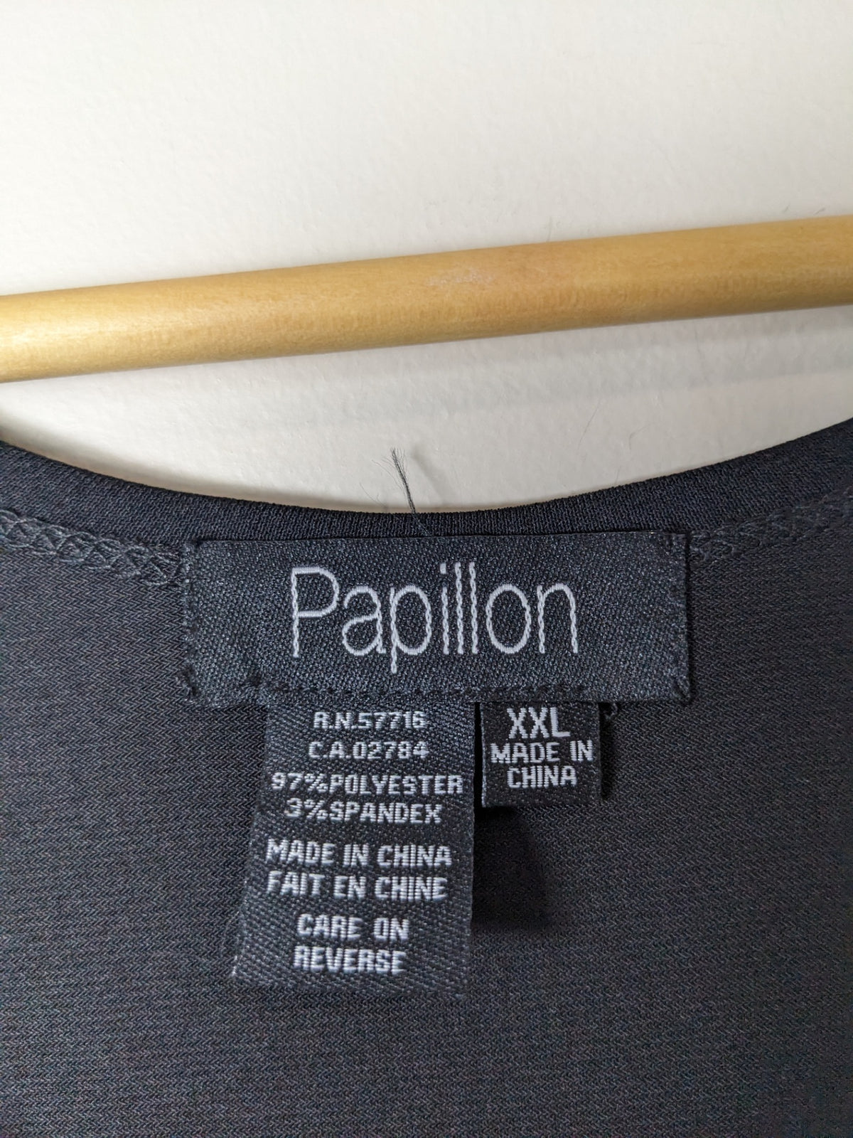 Papillon Black Sleeveless Maxi Dress - XXL