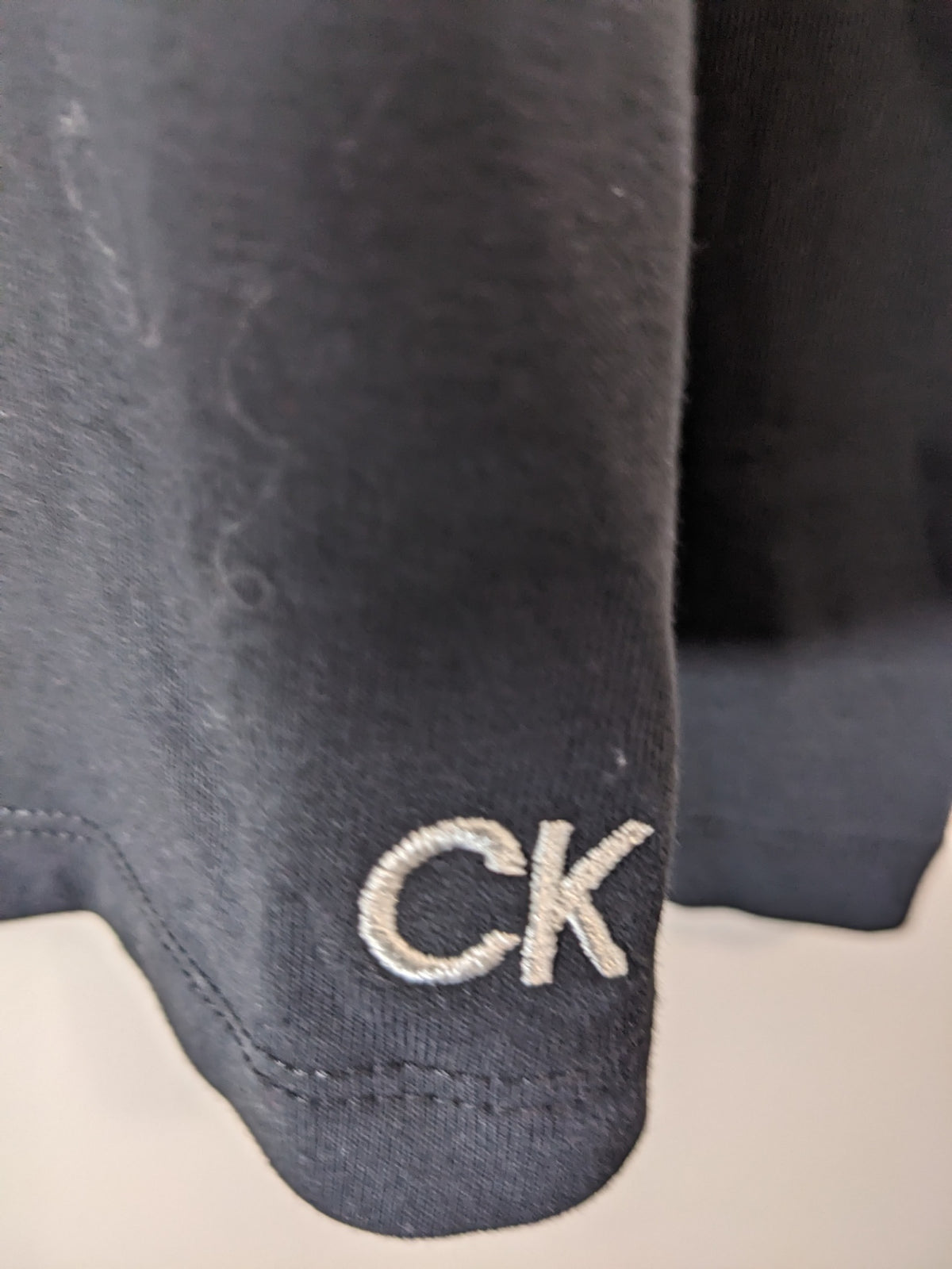Calvin Klein Black w/ Buttons Long Sleeve- XXL