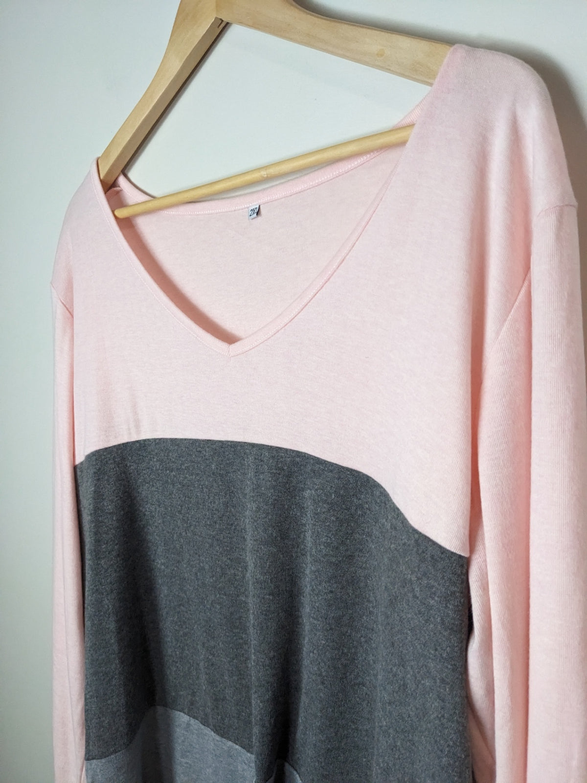Colour Block Long Sleeve - 2XL