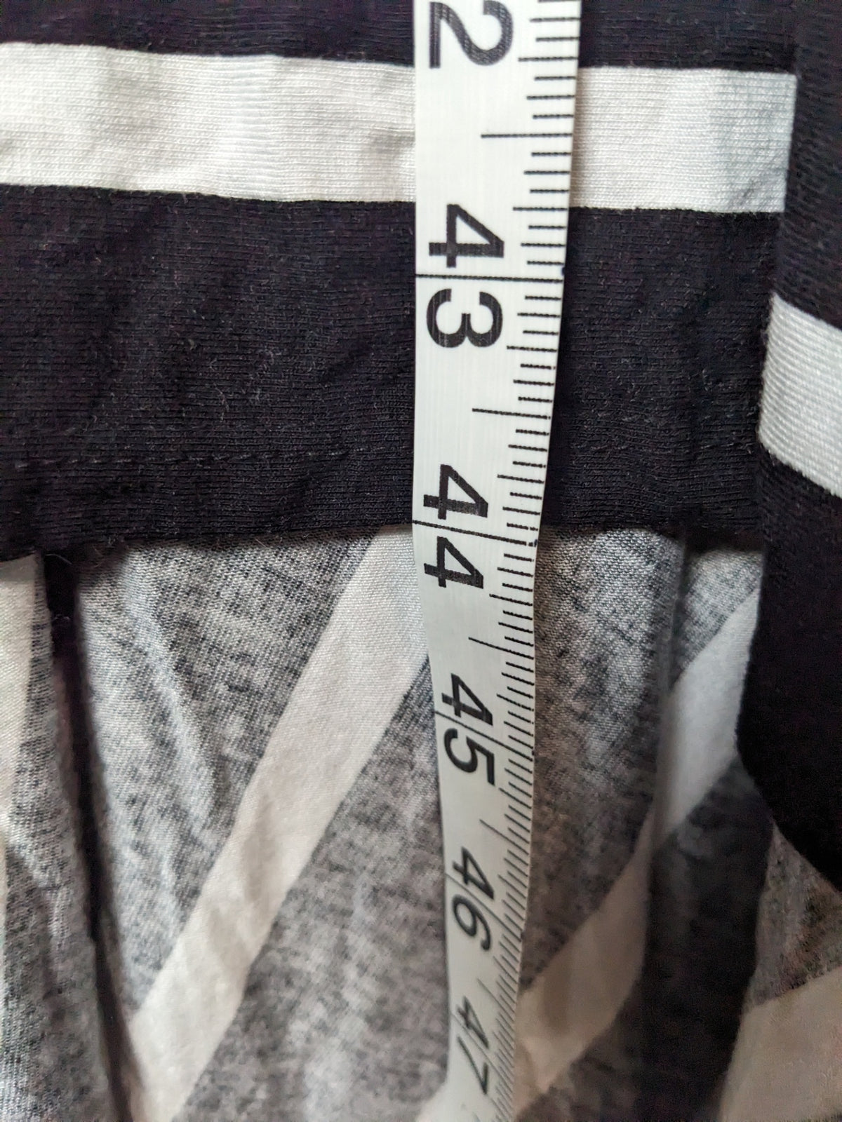 George Striped Maxi Dress - L