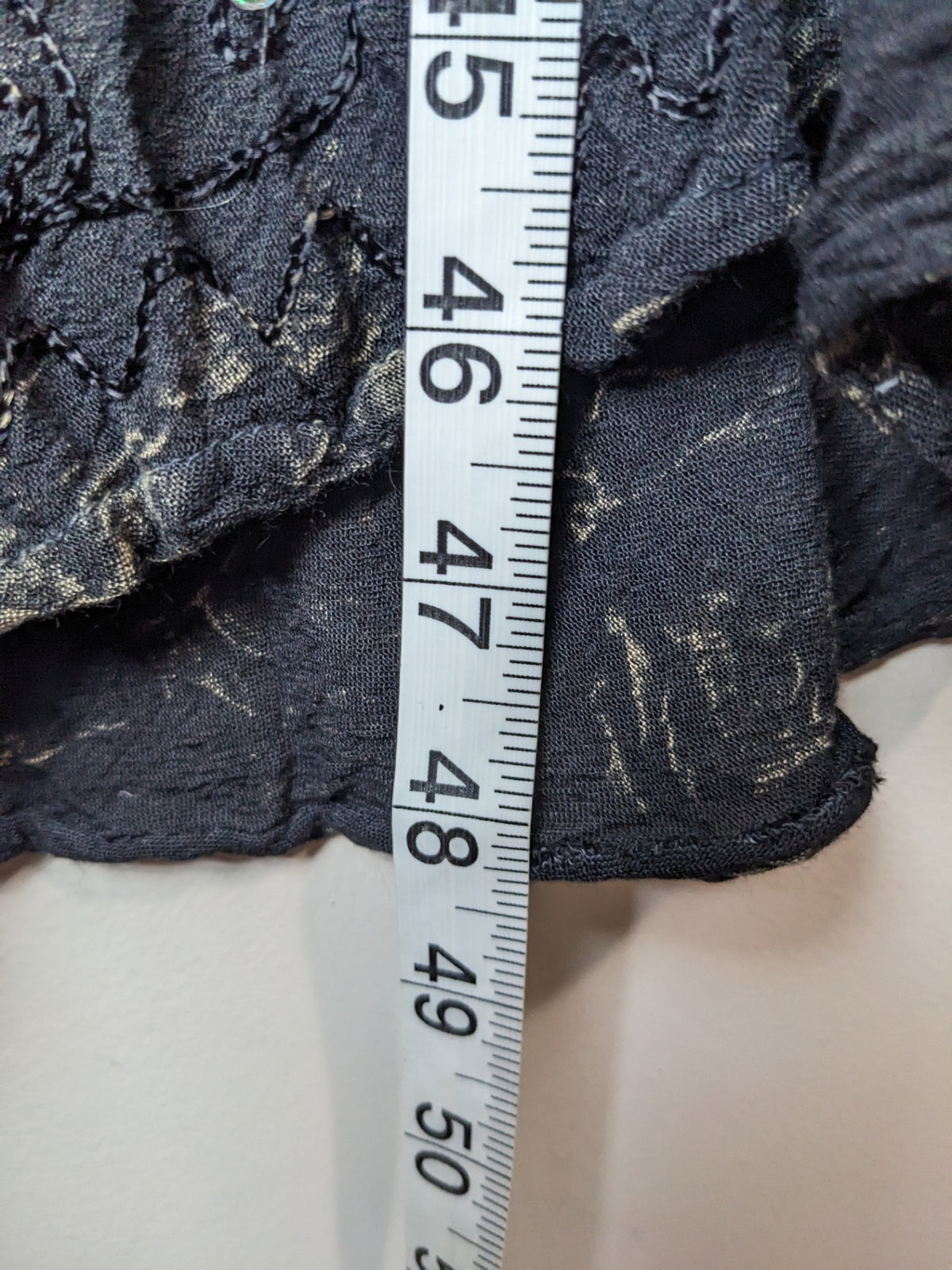 Sakkas Black Distressed Maxi Dress - One Size
