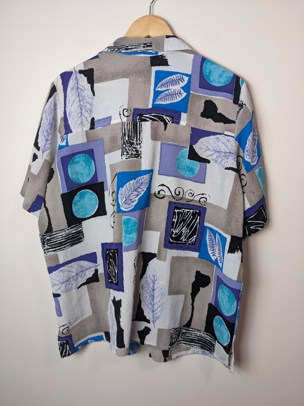 Alia Patterned Button Up Blouse - 18