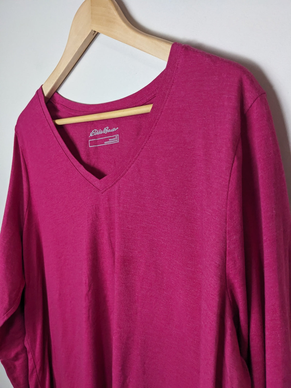 Eddie Bauer Pink Long Sleeve - 2X