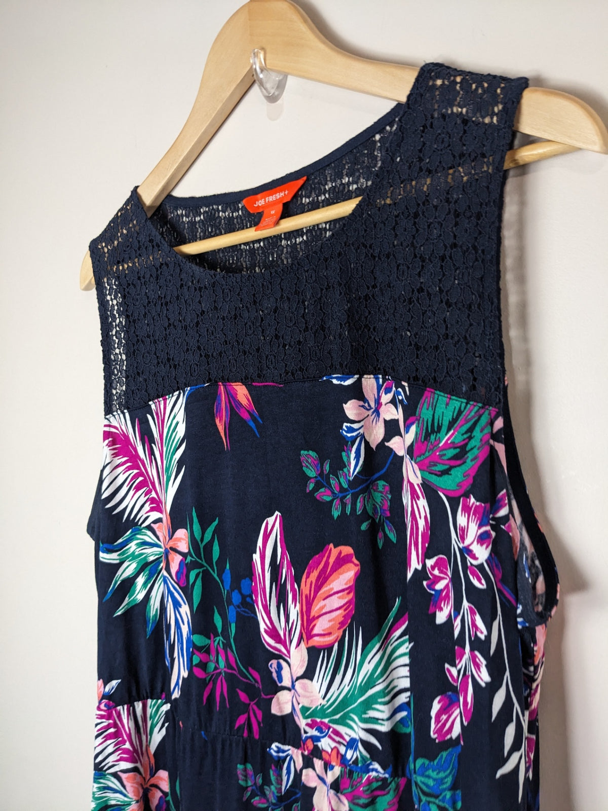 JOE FRESH Tropical Maxi Dress - 1X