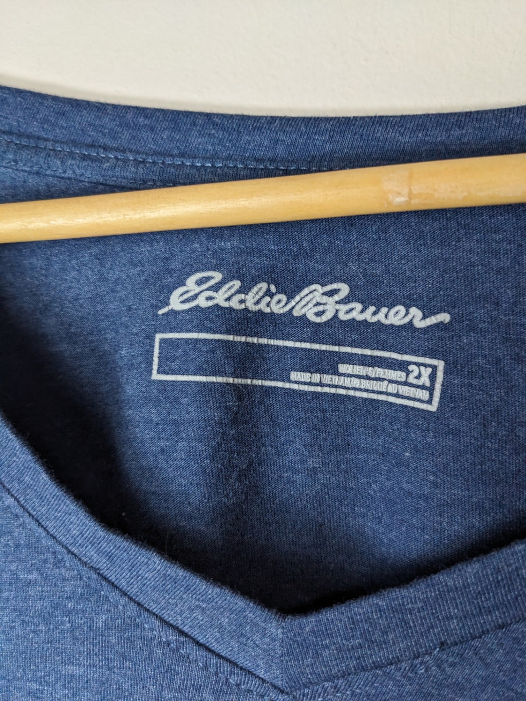 Eddie Bauer Blue Long Sleeve - 2X