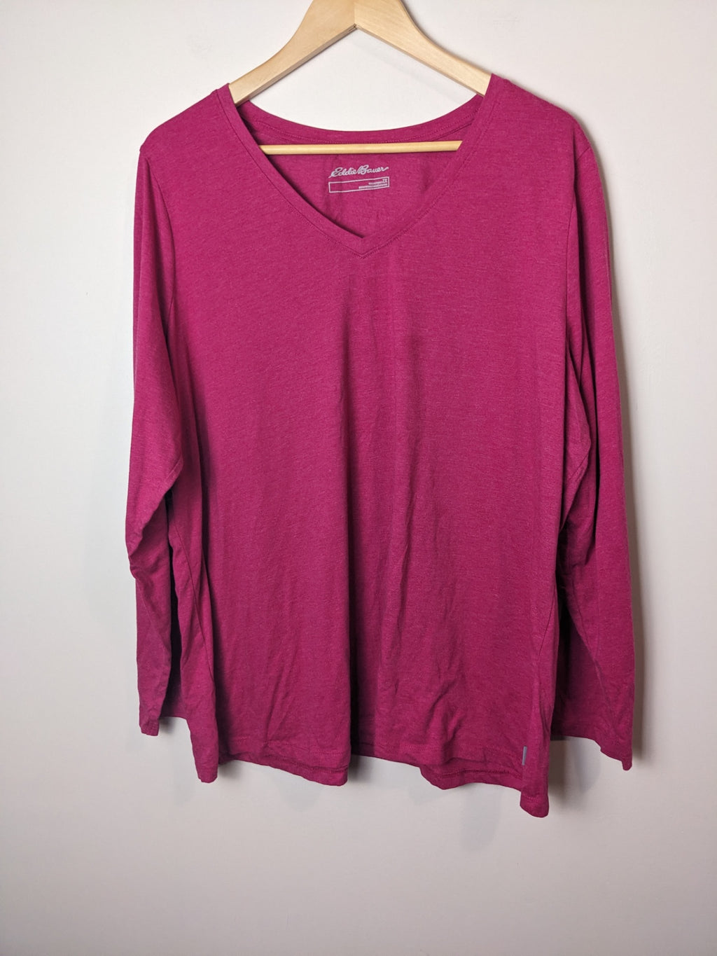 Eddie Bauer Pink Long Sleeve - 2X
