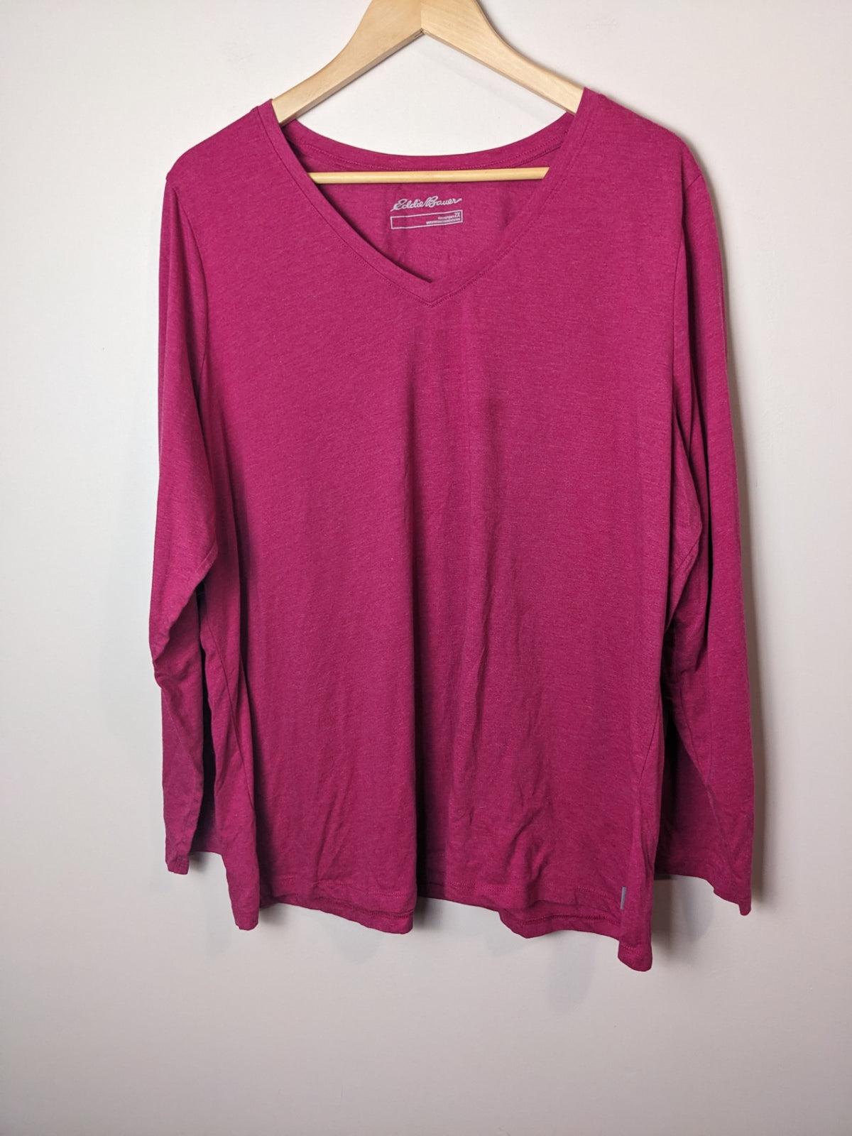 Eddie Bauer Pink Long Sleeve - 2X