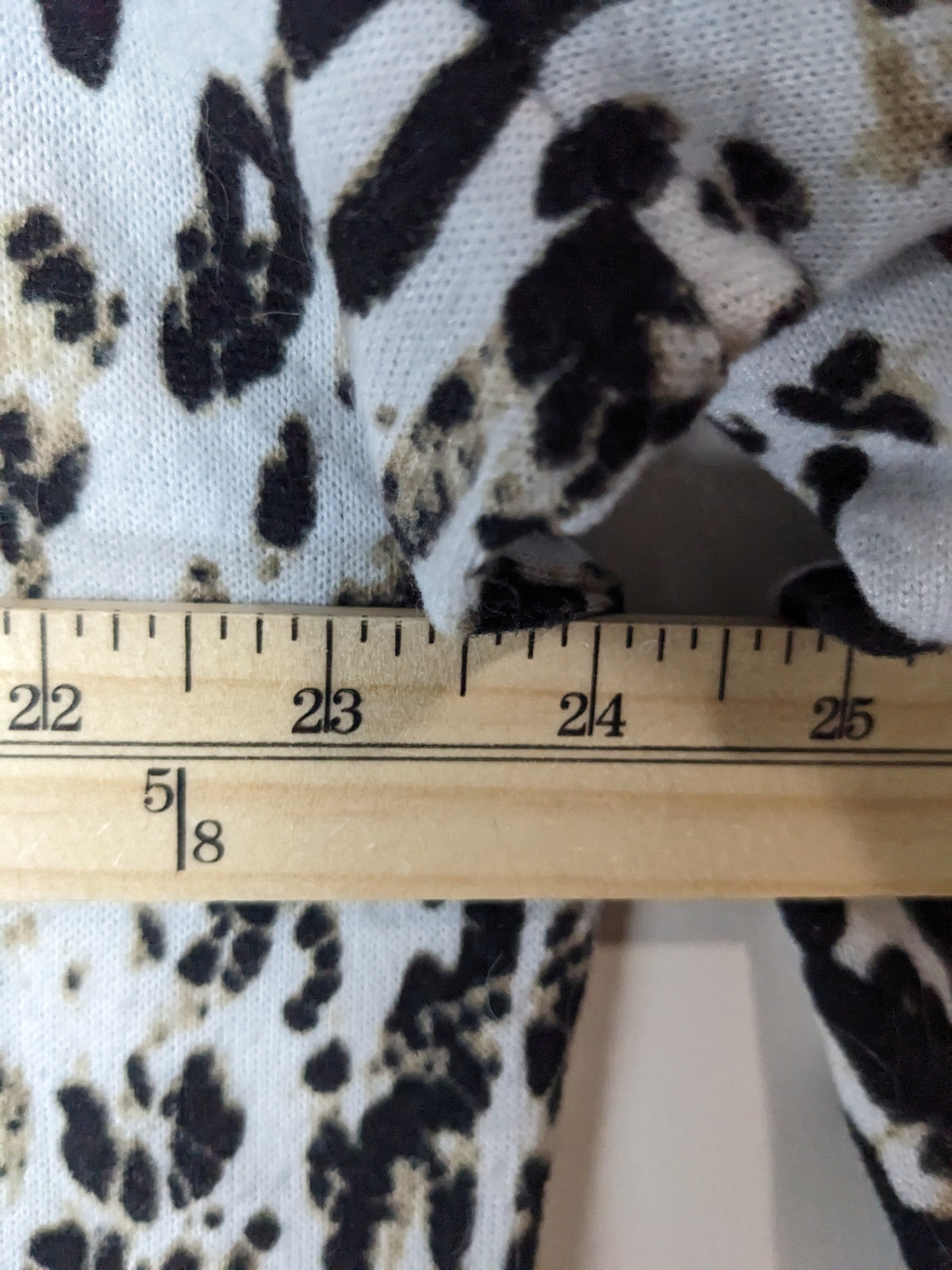 ALIA Animal Print Long Sleeve - XL