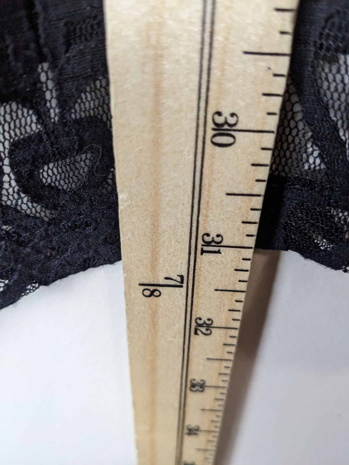 The Curve Tee Black Lace T-Shirt - 1X
