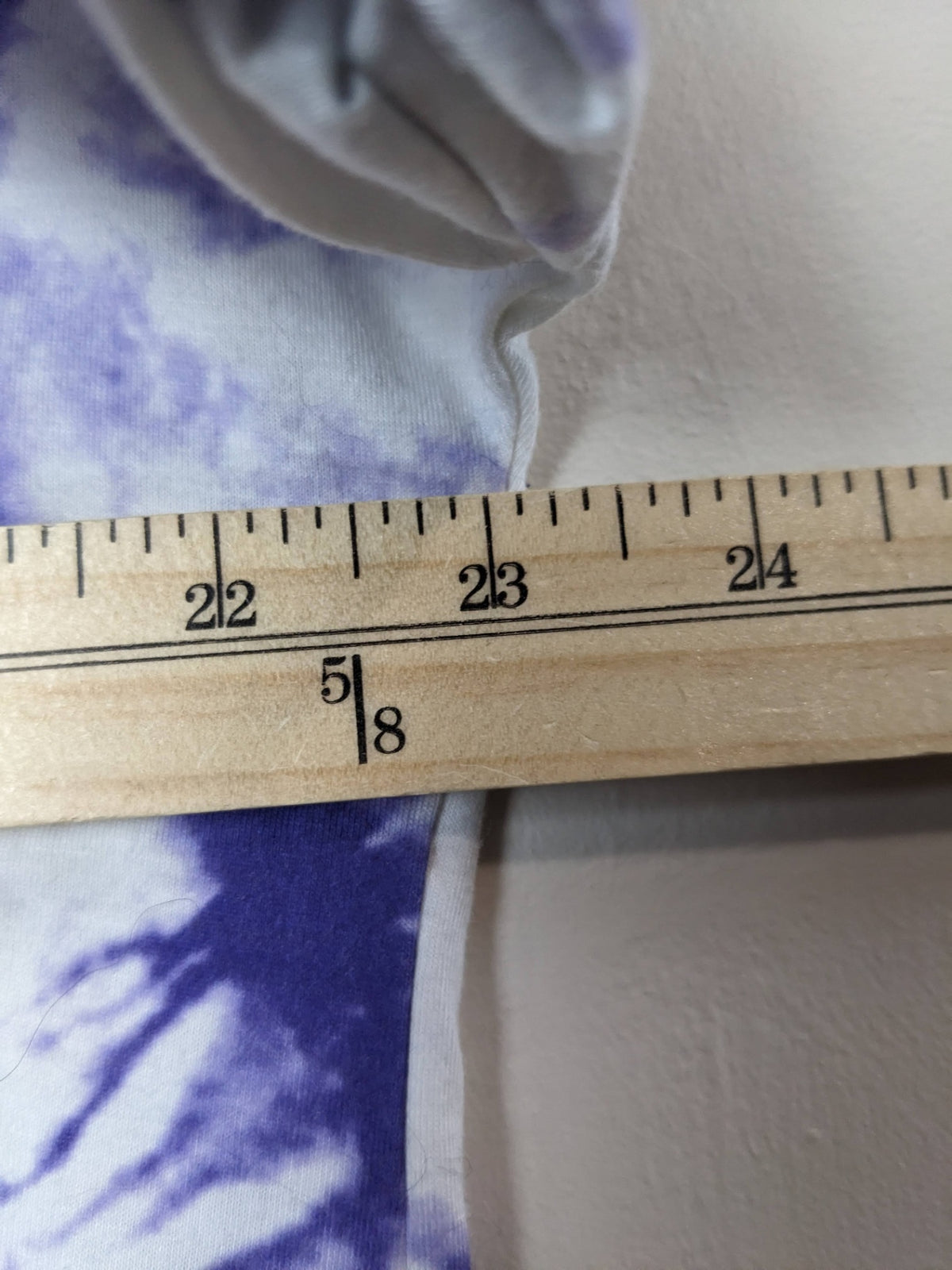 Ekouaer White & Purple Tye Dye Maxi Dress- XXL