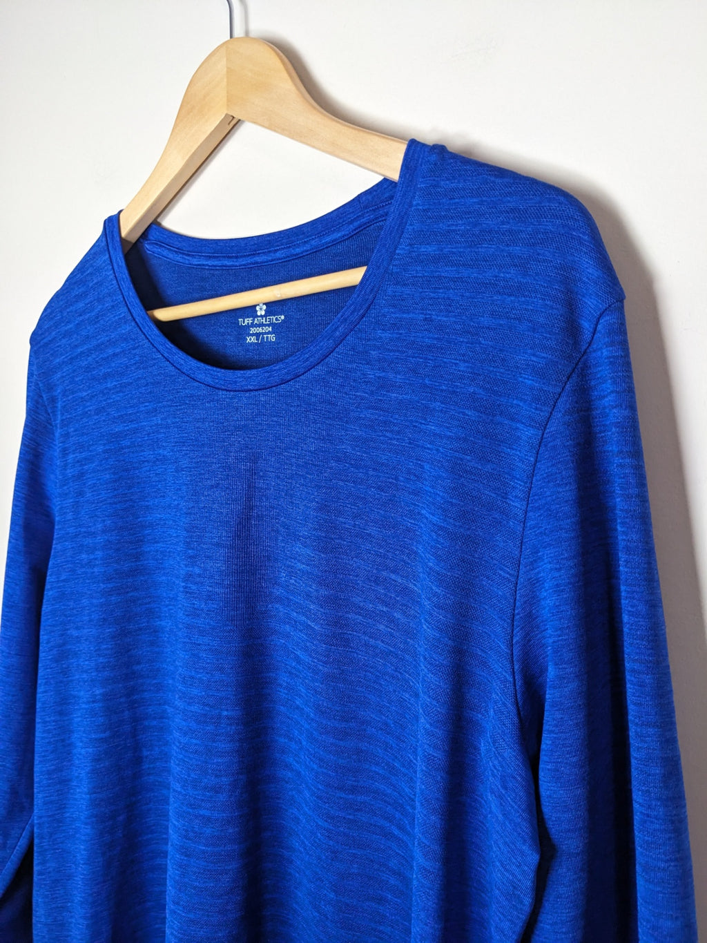 TUFF ATHLETICS Blue Long Sleeve - XXL
