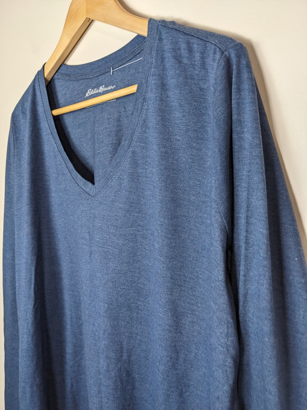 Eddie Bauer Blue Long Sleeve - XXL
