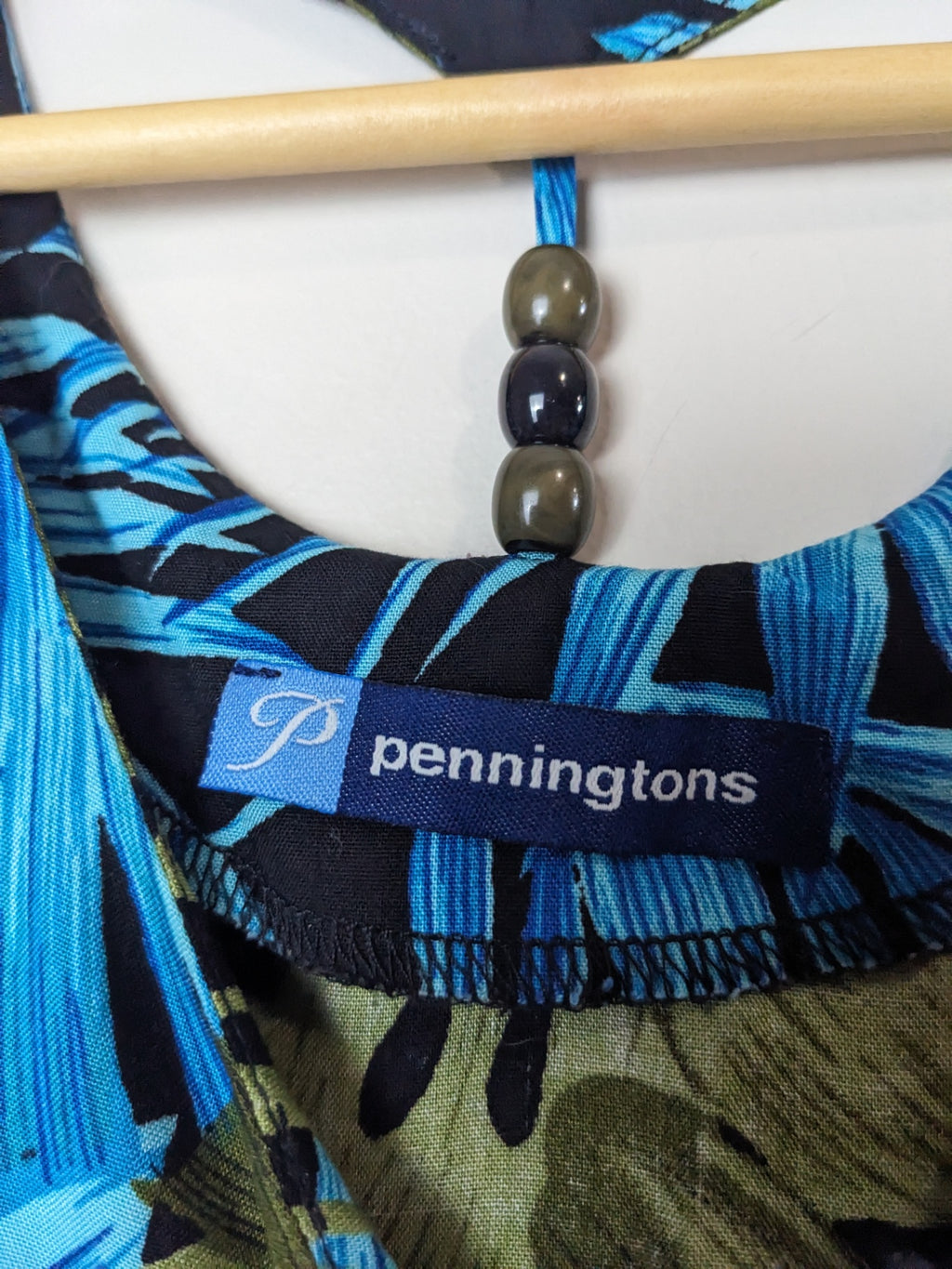 Penningtons Tropical Print Maxi Dress- L