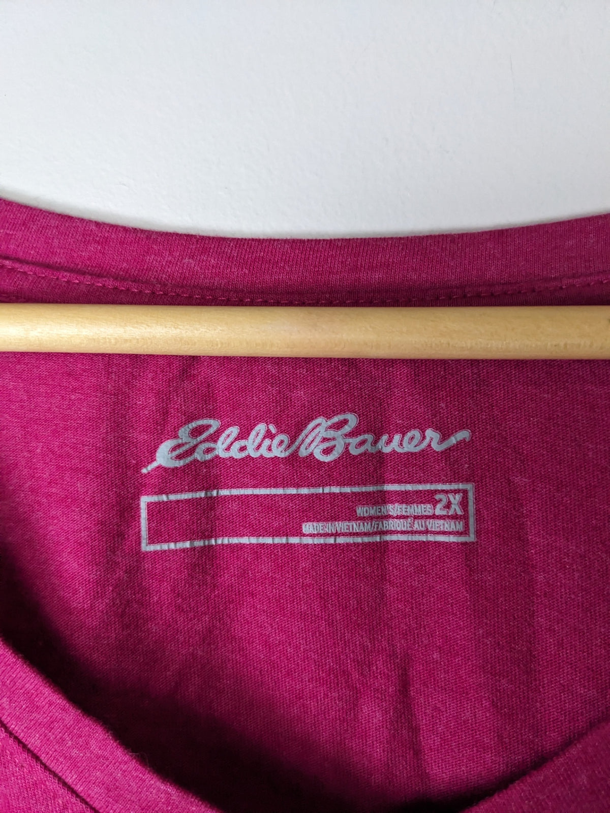Eddie Bauer Pink Long Sleeve - 2X