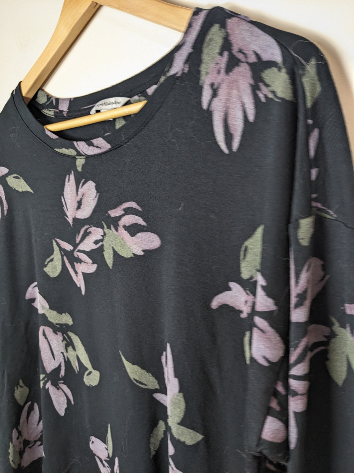 CATHERINE MALANDRINO Floral Long Sleeve - XXL