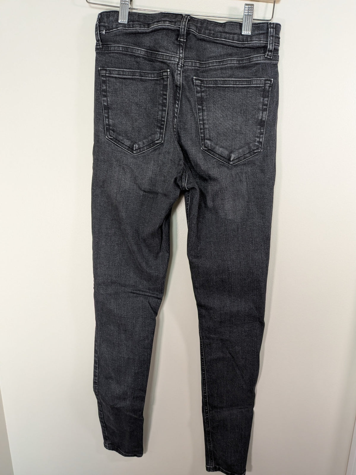 Topshop grey distressed skinny - 28