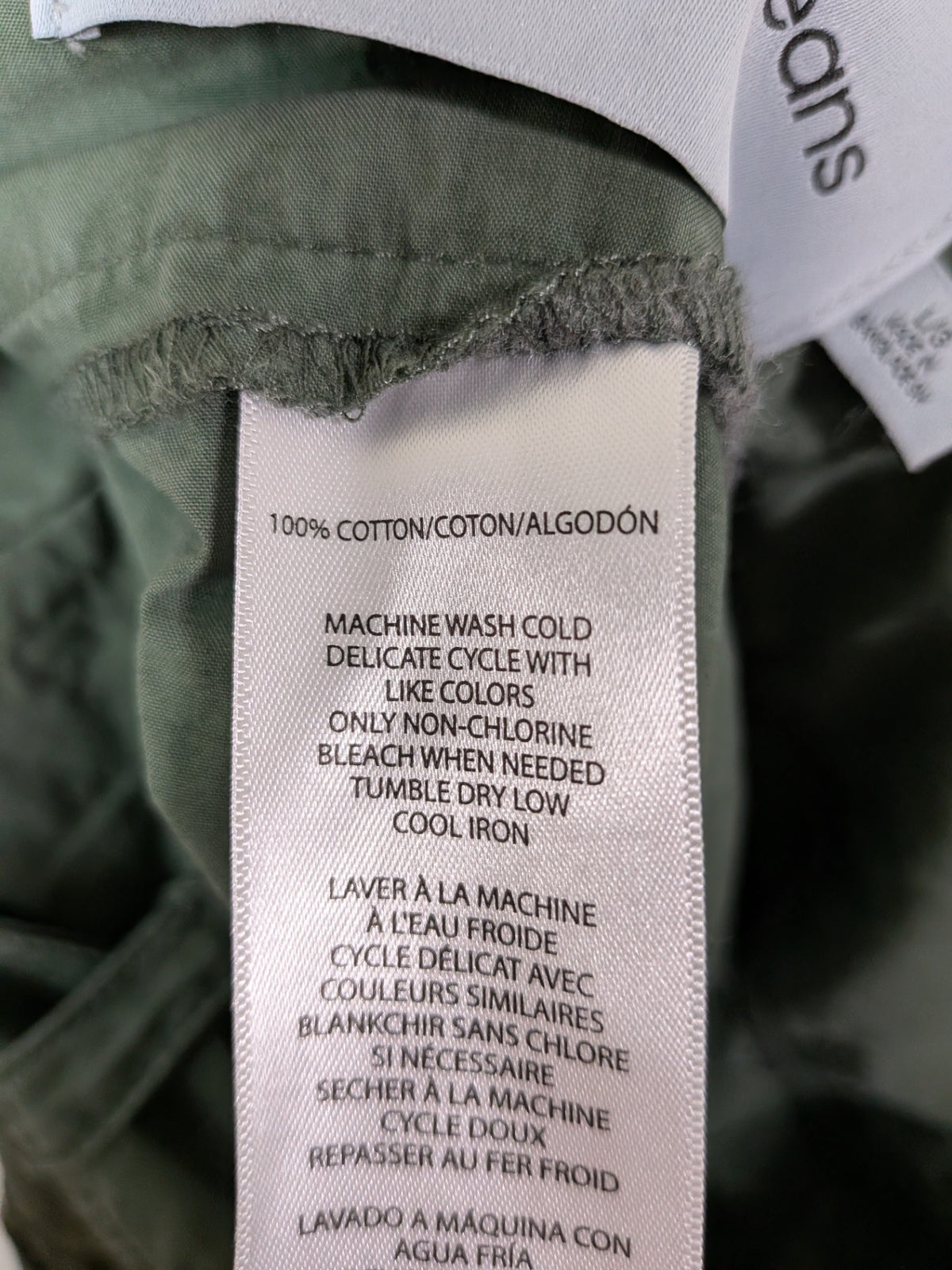 Calvin Klein Jeans green skirt - L