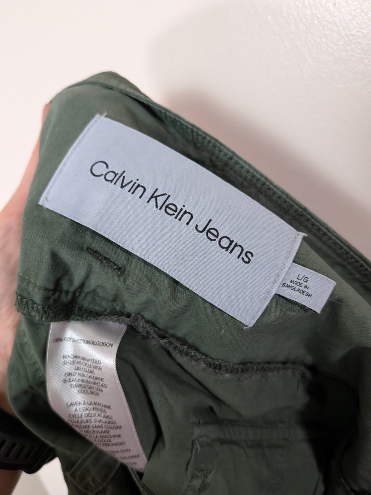 Calvin Klein Jeans green skirt - L