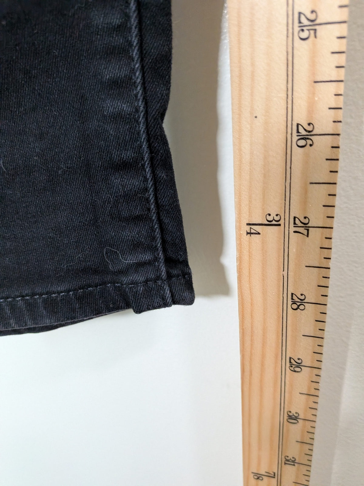 Levi's black super skinny - 27