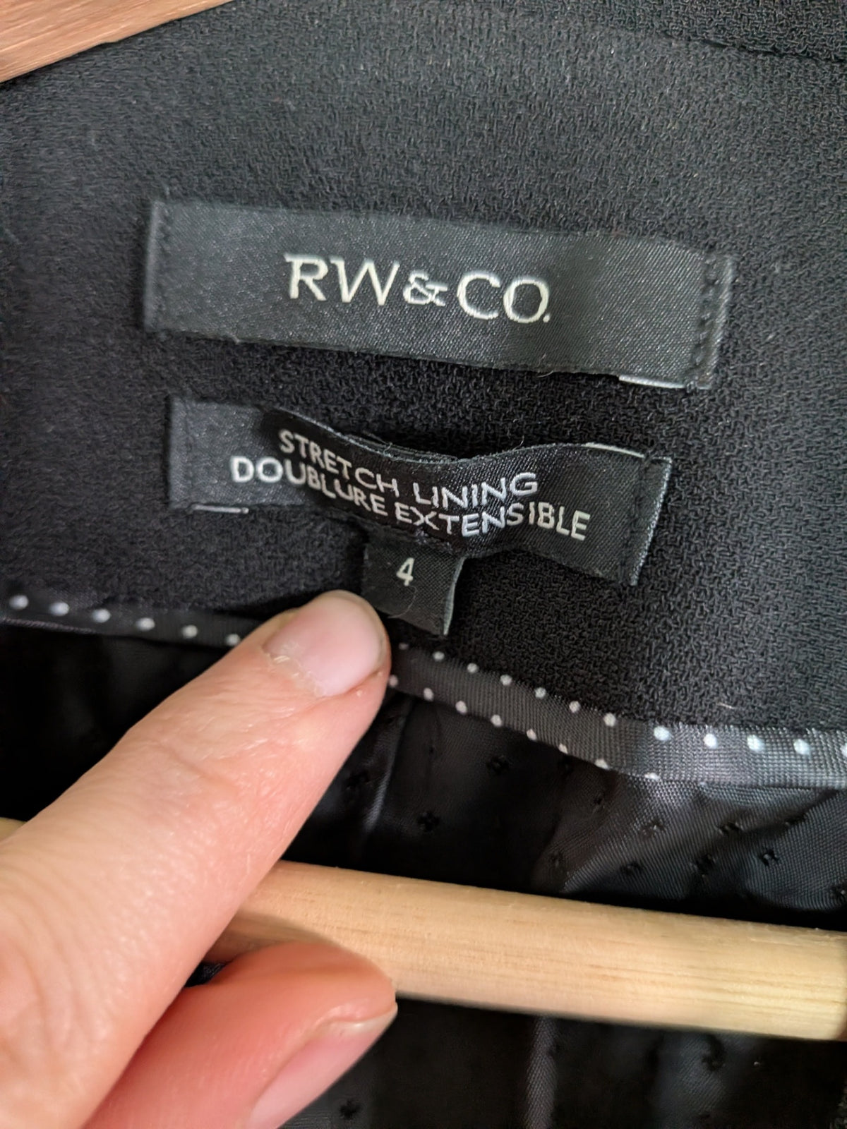 RW&Co. black blazer - 4