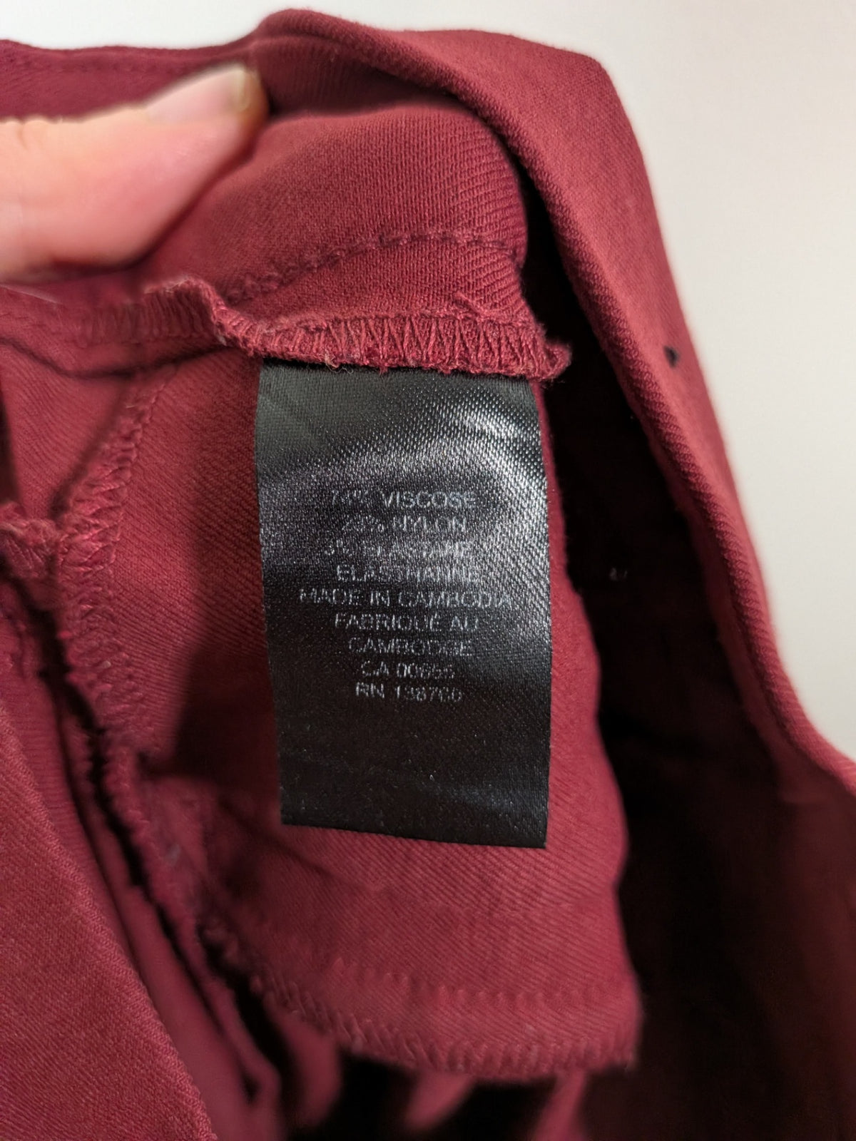 RW&Co. red pant - M