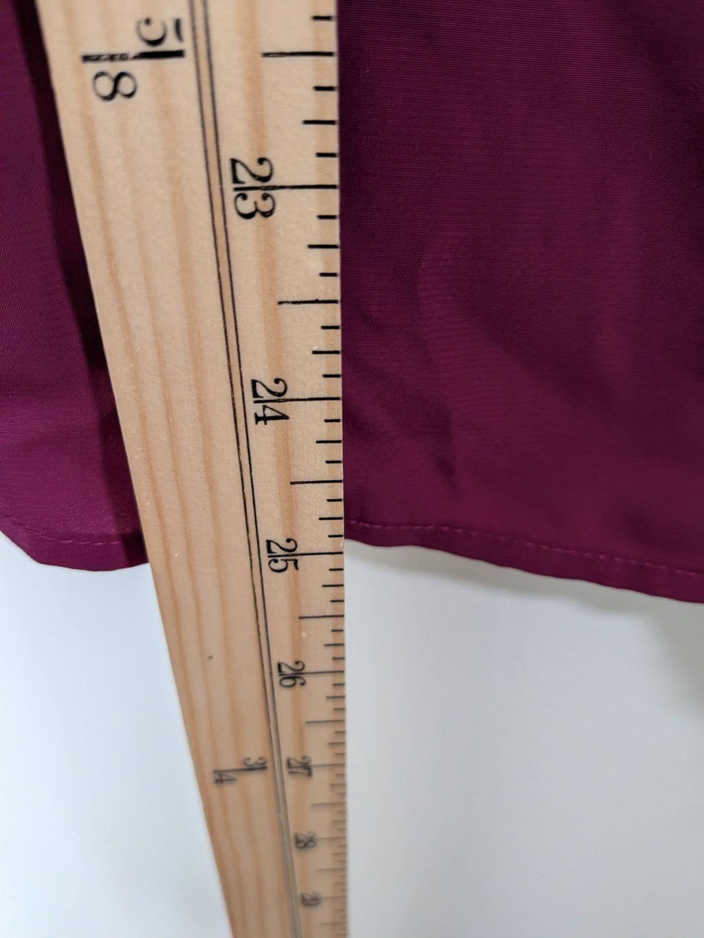 NWT RW&Co. dark fuchsia blouse - M