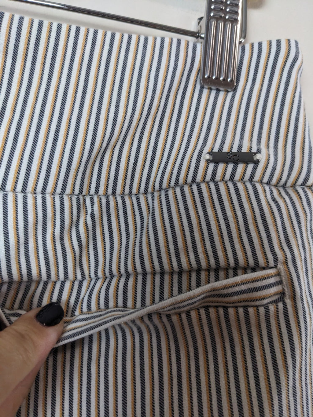 S.C. & Co. Striped Pants - 10