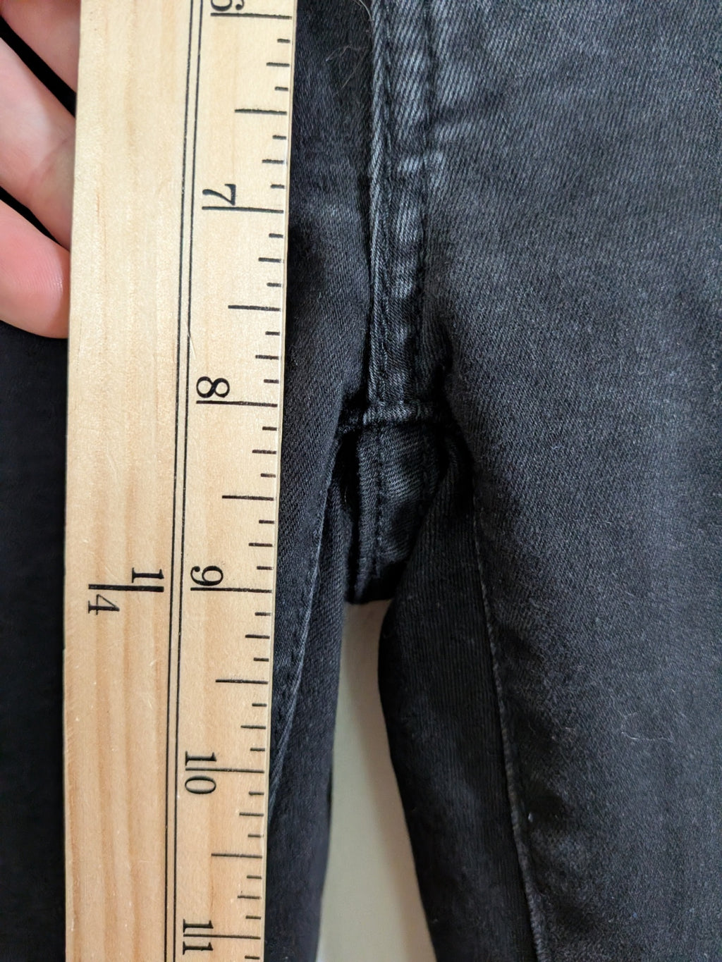 Levi's black super skinny - 27