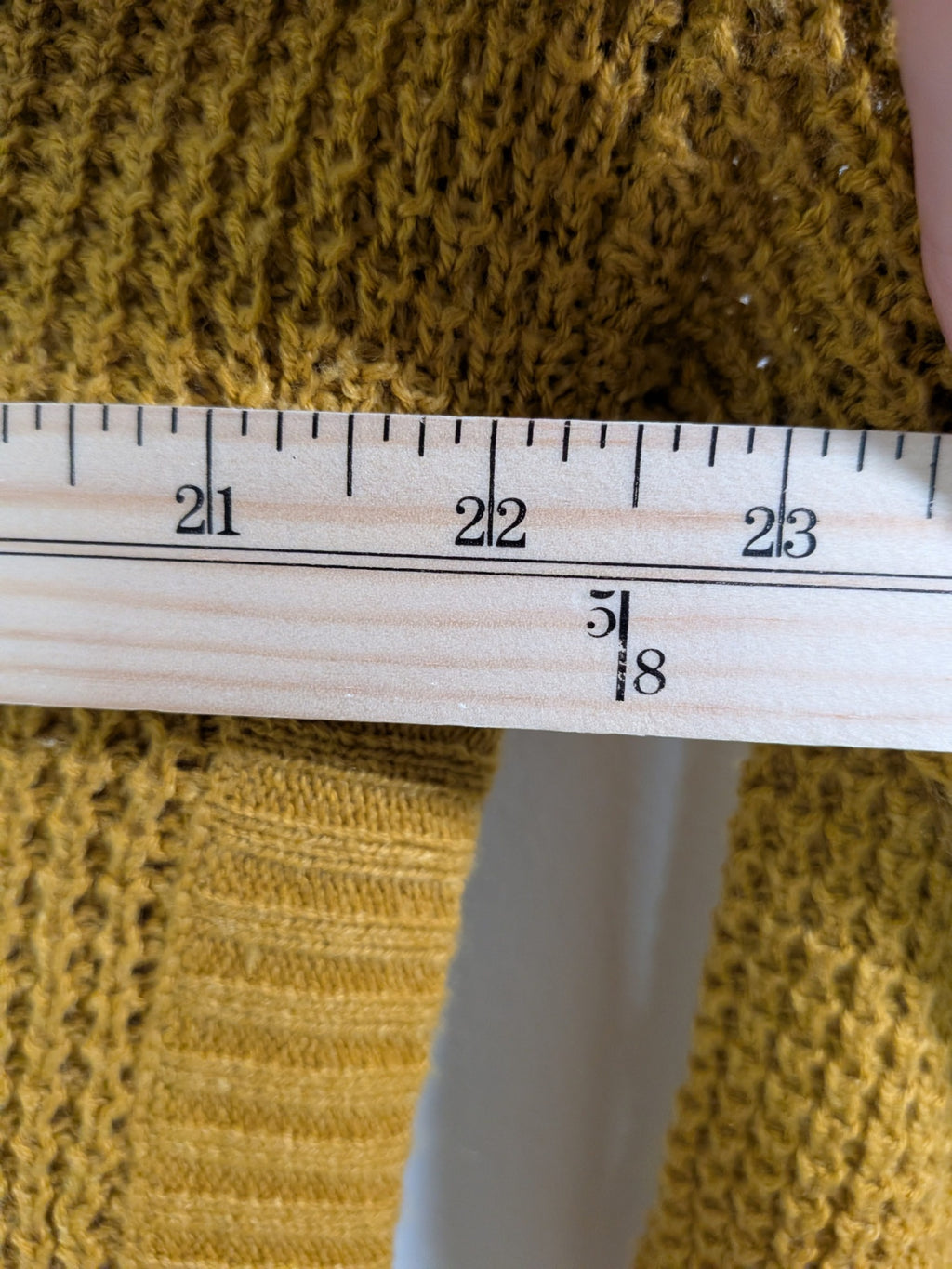 eclipse mustard sweater - S