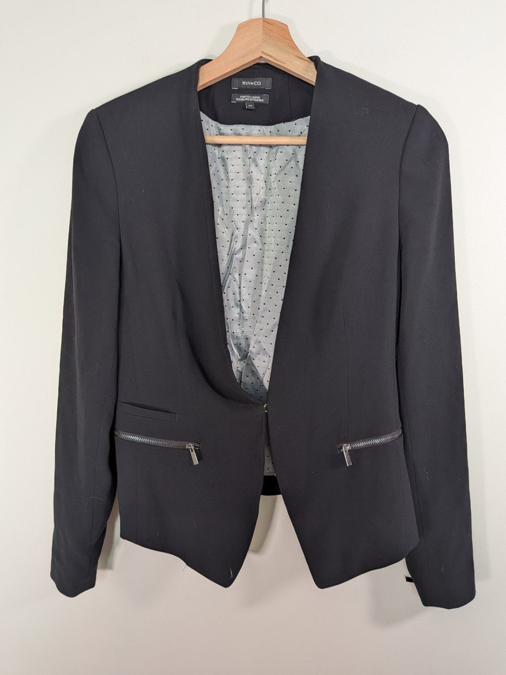 RW&Co. black blazer - S