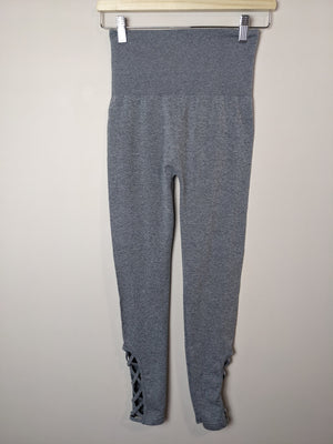 Zanana Outfitters Grey Leggings - L/XL