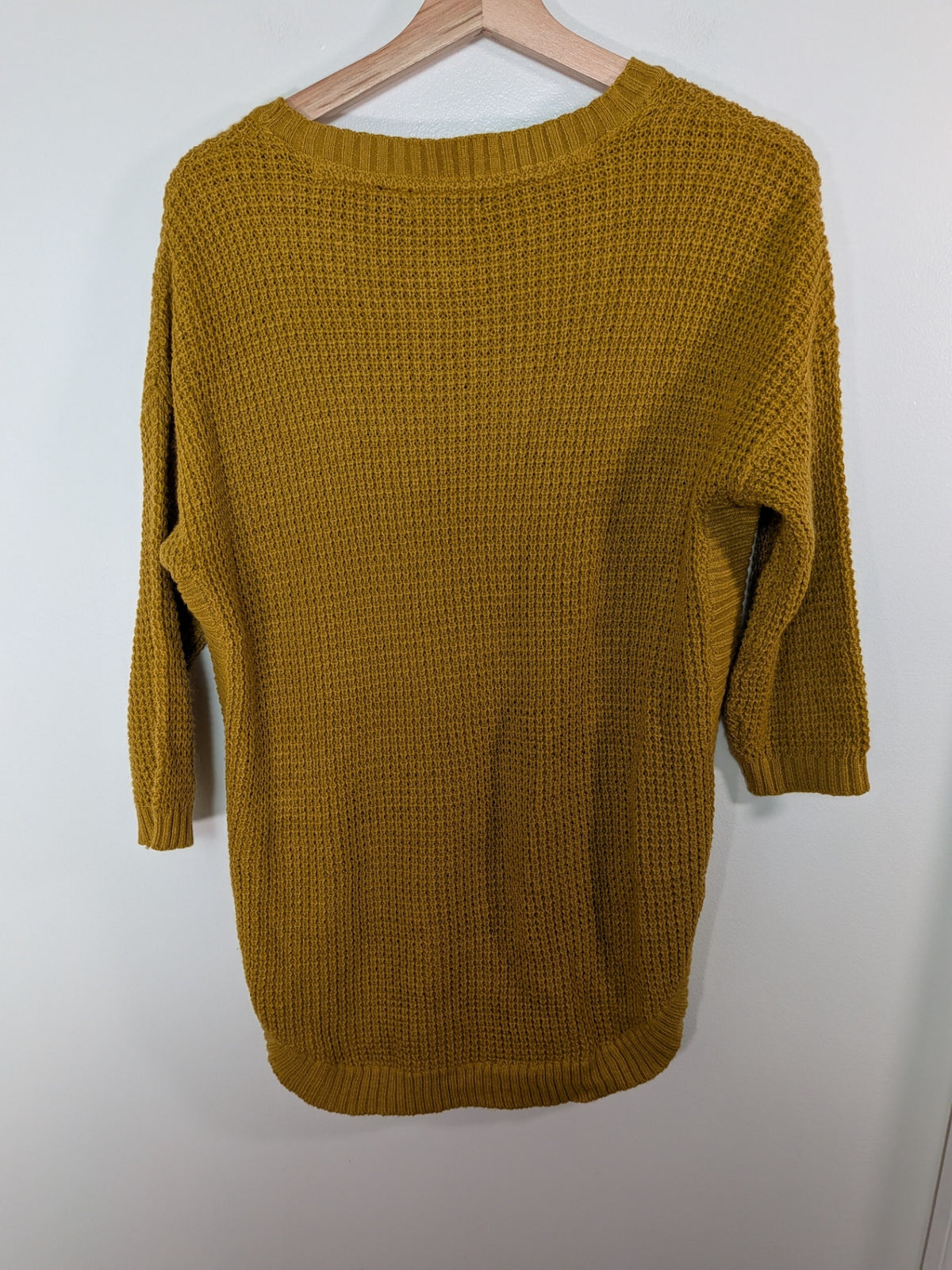 eclipse mustard sweater - S