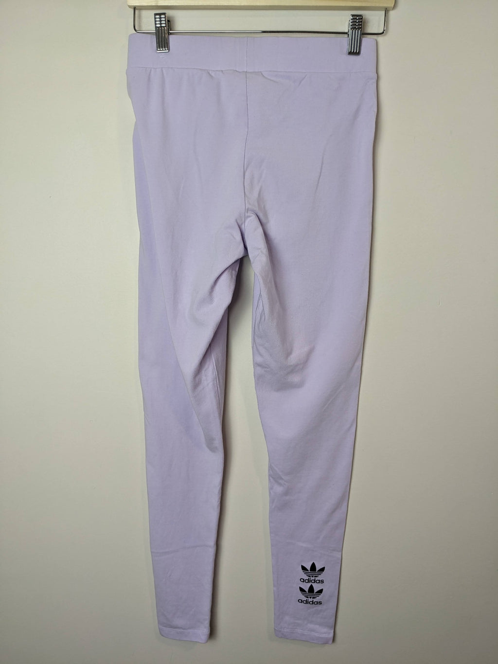 adidas light purple leggings - M