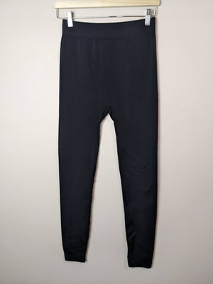 YELETE Black Leggings - One Size
