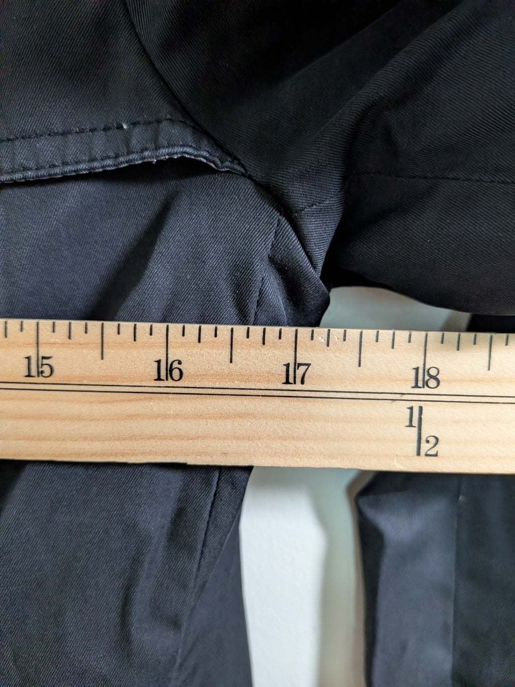 Banana Republic black trench coat - S