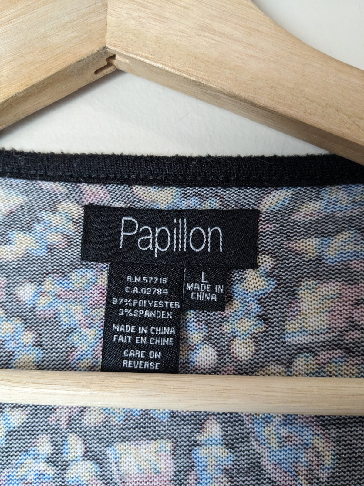 Papillon Multicolour Circular Design Dress - L