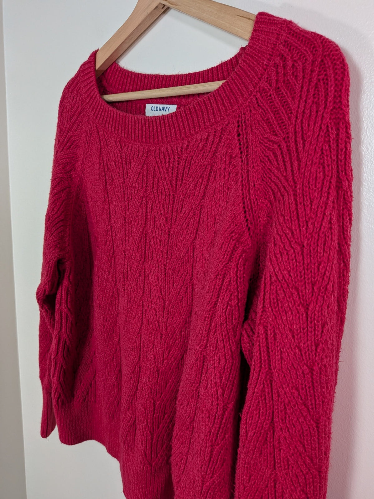 Old Navy pink sweater - M