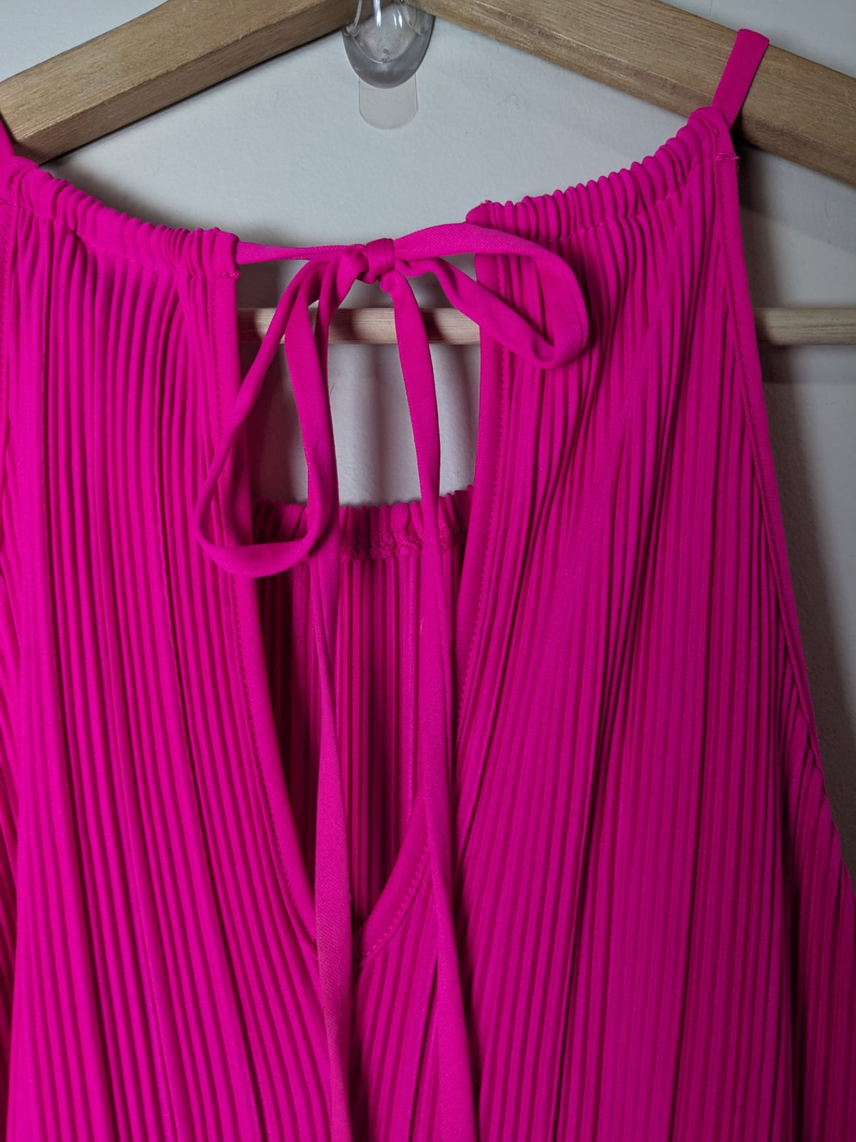 a new day hot pink maxi dress - L