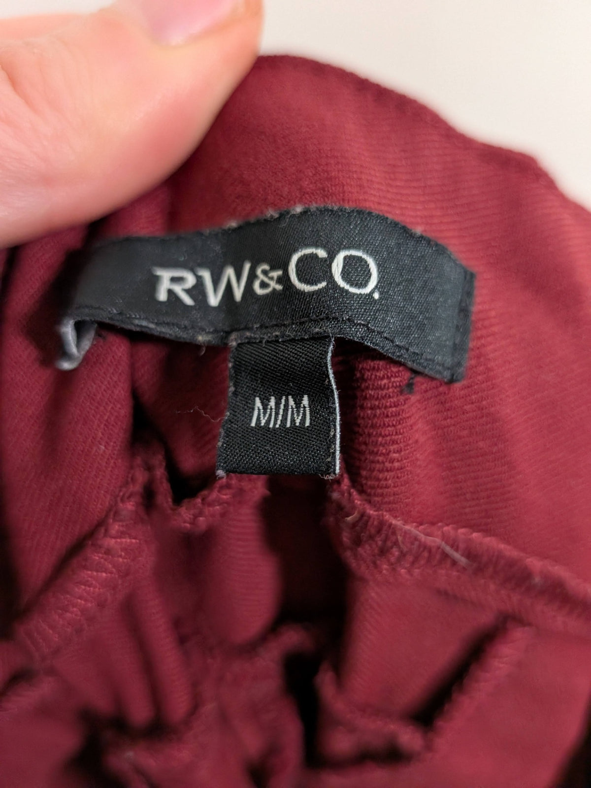 RW&Co. red pant - M