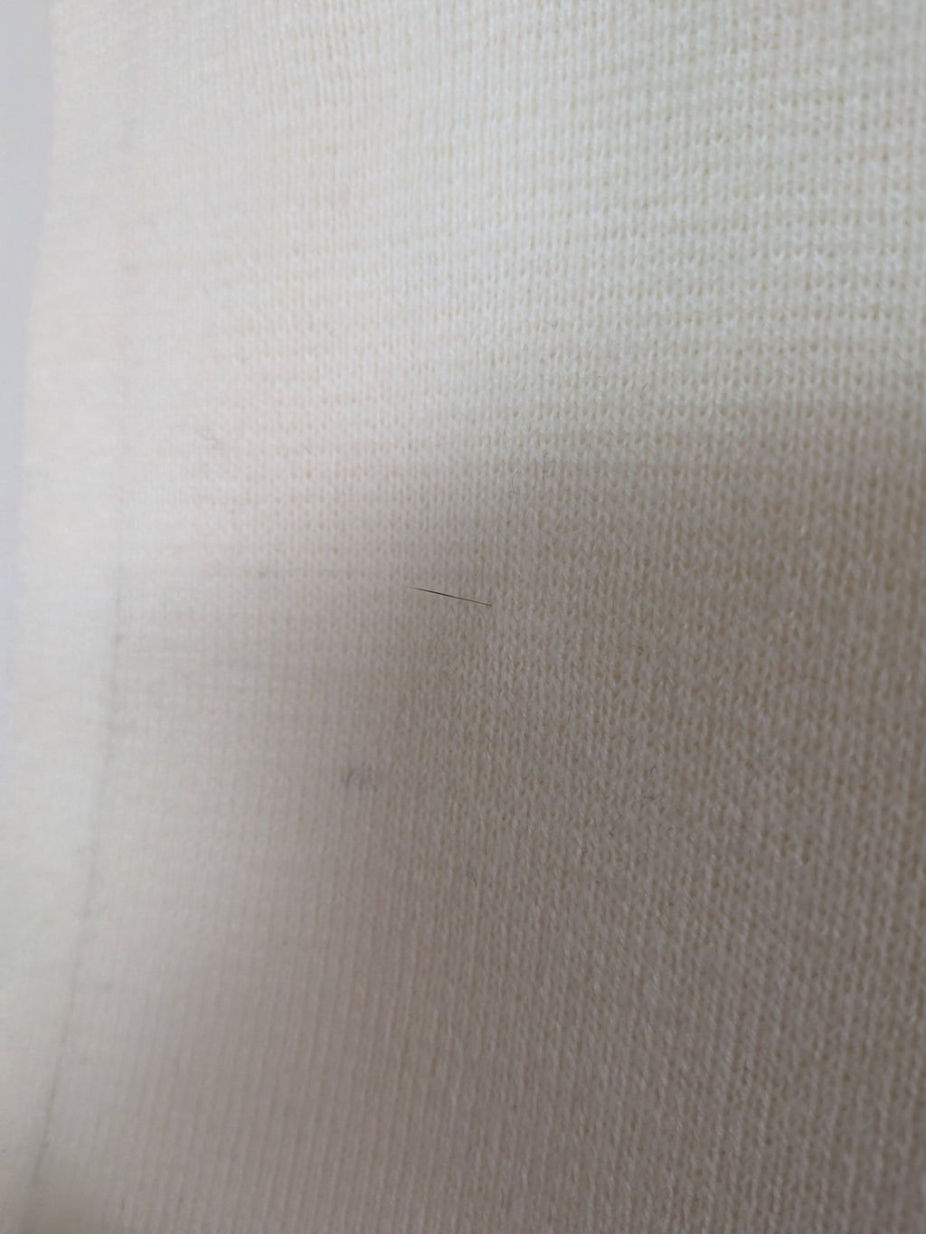 Ricki's cream sleeveless knit blouse - S