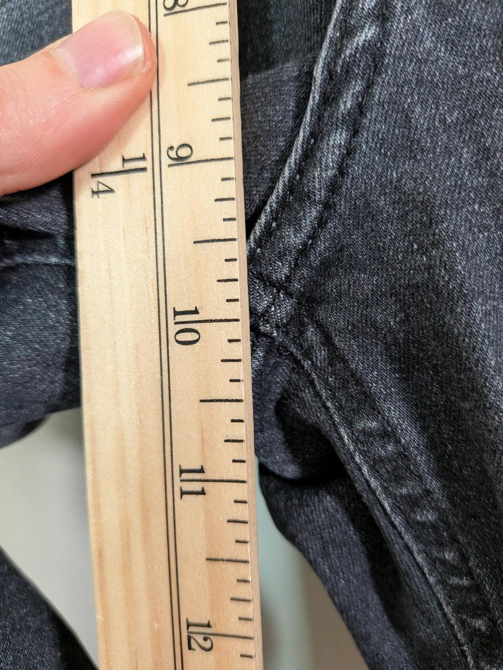Topshop grey distressed skinny - 28