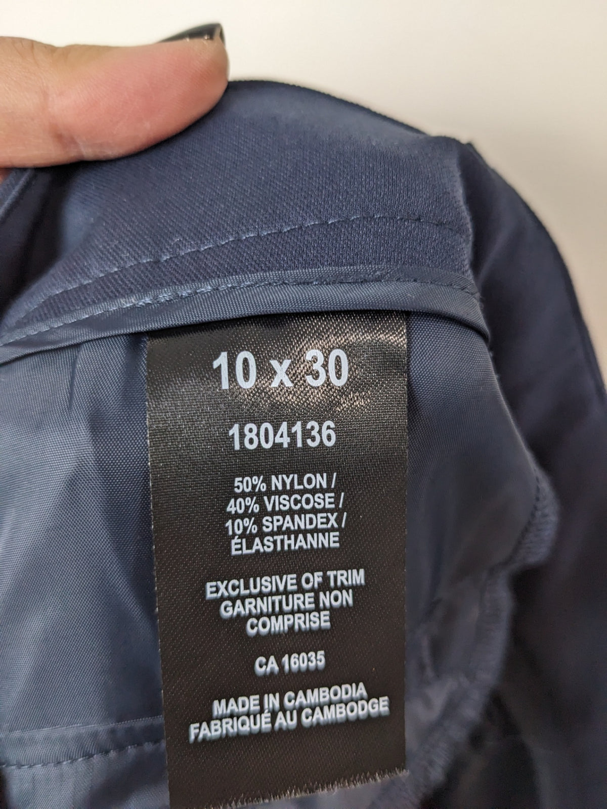 Talbots Navy Dress Pants - 10