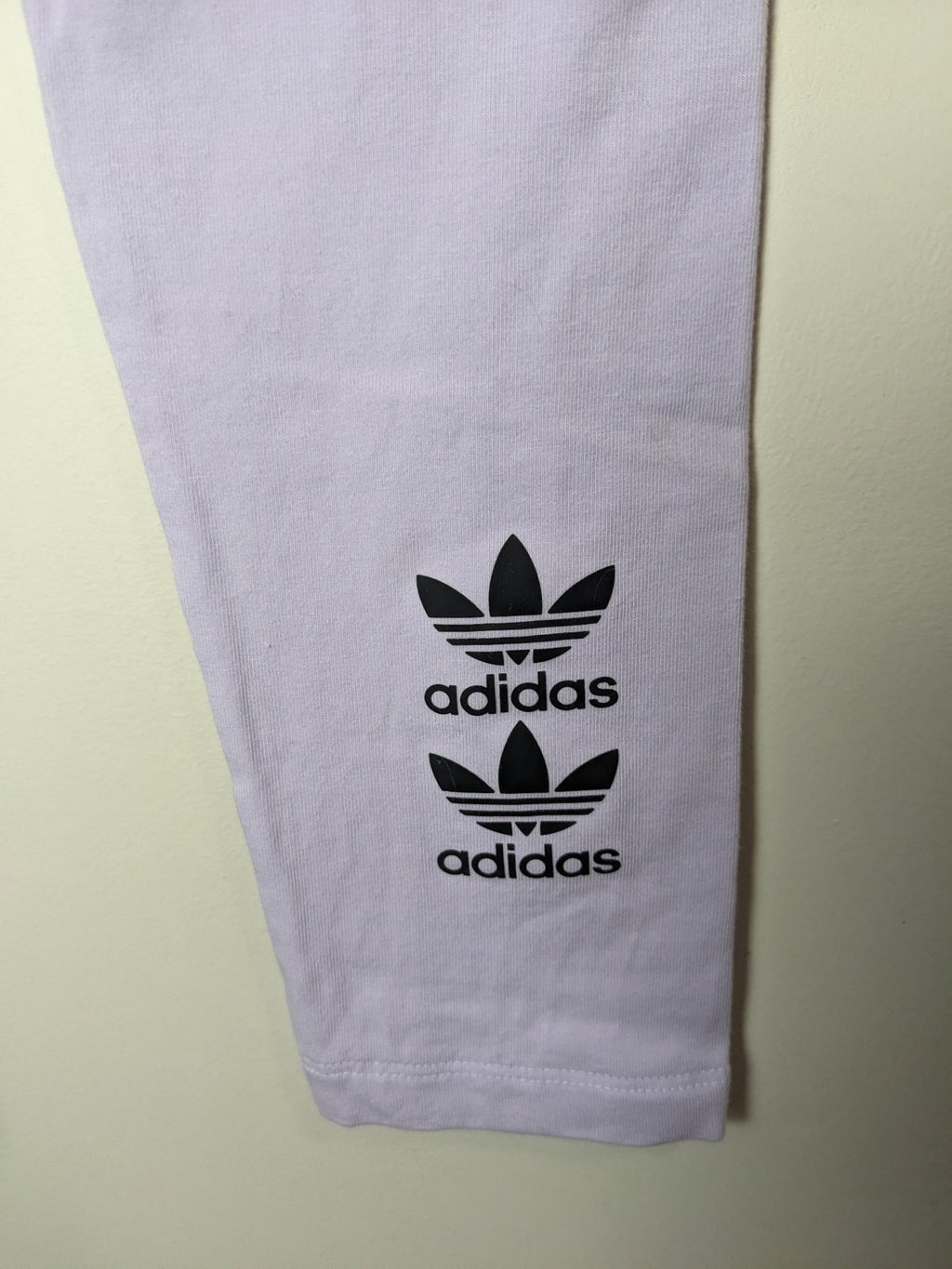 adidas light purple leggings - M