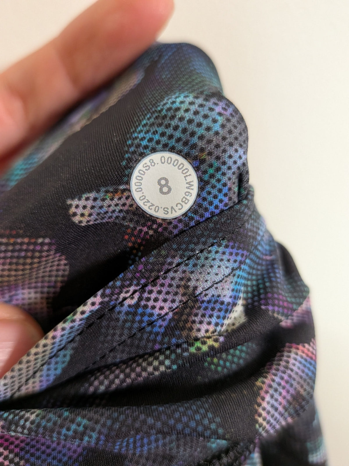 Lululemon floral crop legging - 8