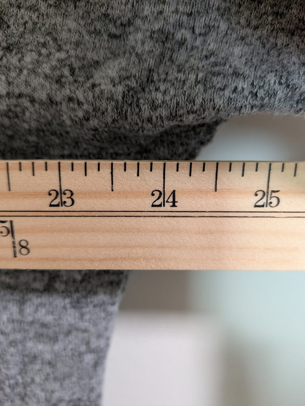 natural life grey long-sleeve - S